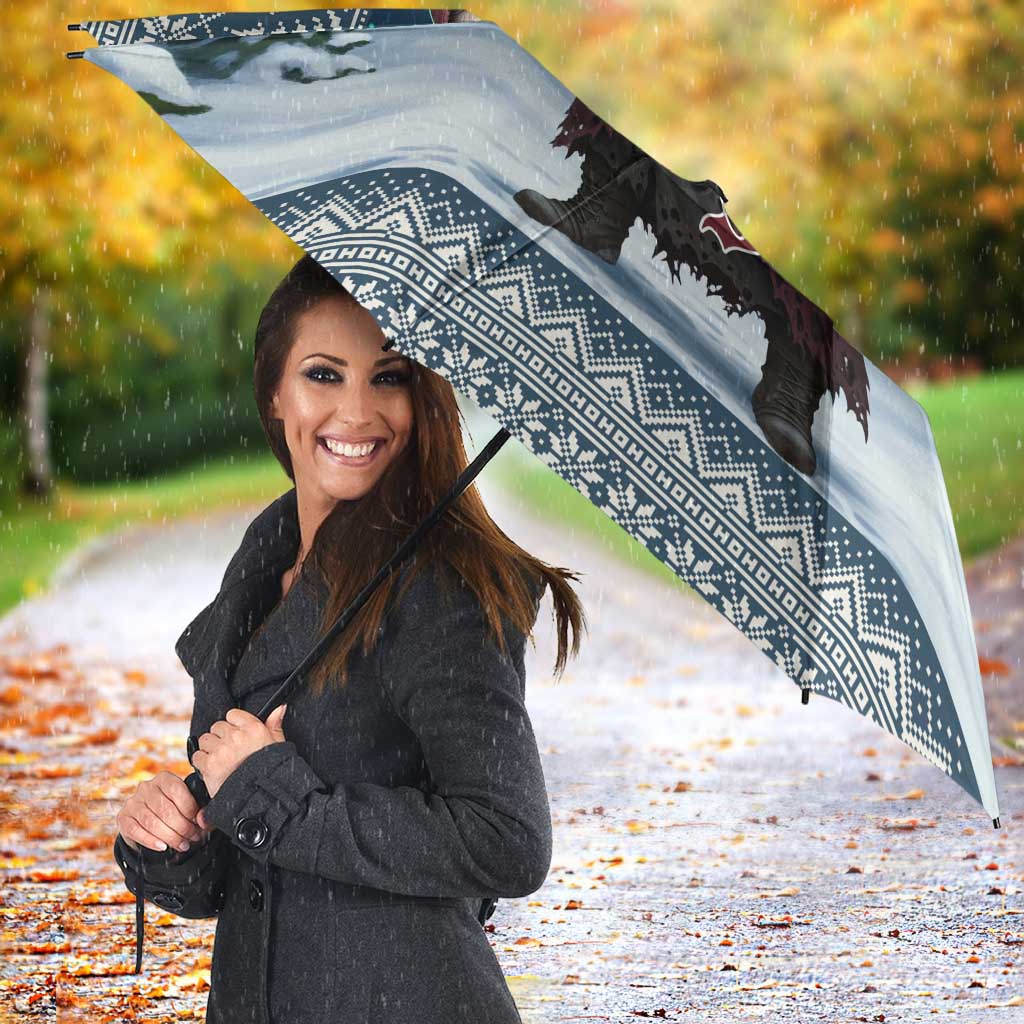 Iceland Christmas Umbrella Icelandic Gryla Evil Mother of Yule Lads - Wonder Print Shop