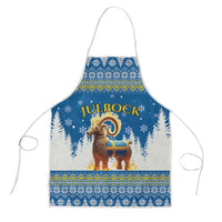 Sweden Christmas Apron Julbock  Yule Goat - Wonder Print Shop