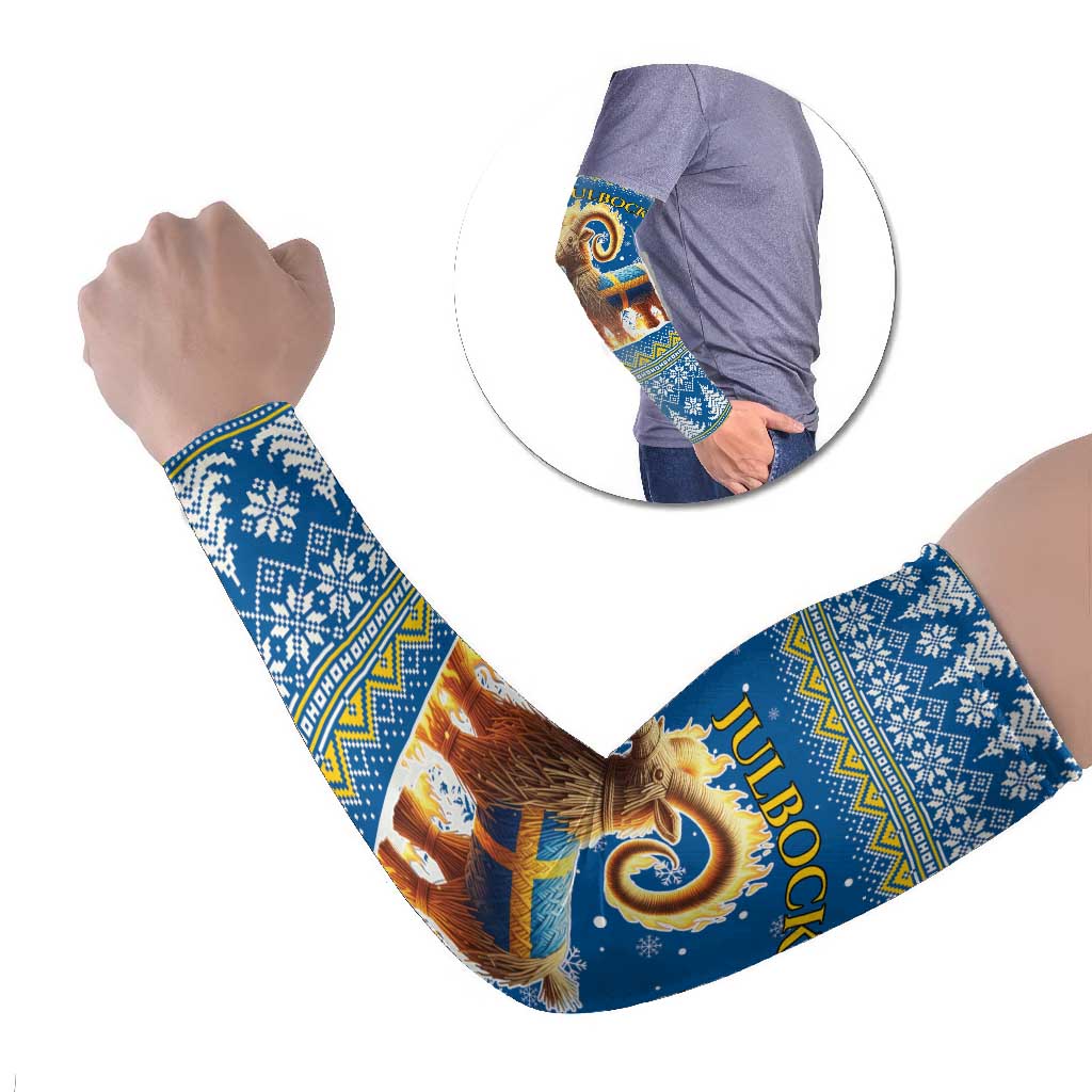 Sweden Christmas Arm Sleeves Julbock  Yule Goat - Wonder Print Shop