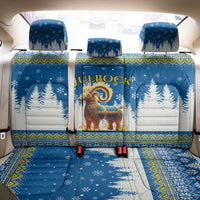 Sweden Christmas Back Car Seat Cover Julbock  Yule Goat - Wonder Print Shop