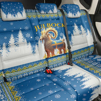 Sweden Christmas Back Car Seat Cover Julbock  Yule Goat - Wonder Print Shop