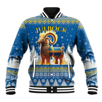 Sweden Christmas Baseball Jacket Julbock Yule Goat LT19