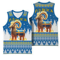 Sweden Christmas Basketball Jersey Julbock Yule Goat LT19
