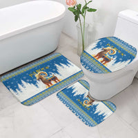 Sweden Christmas Bathroom Set Julbock  Yule Goat - Wonder Print Shop
