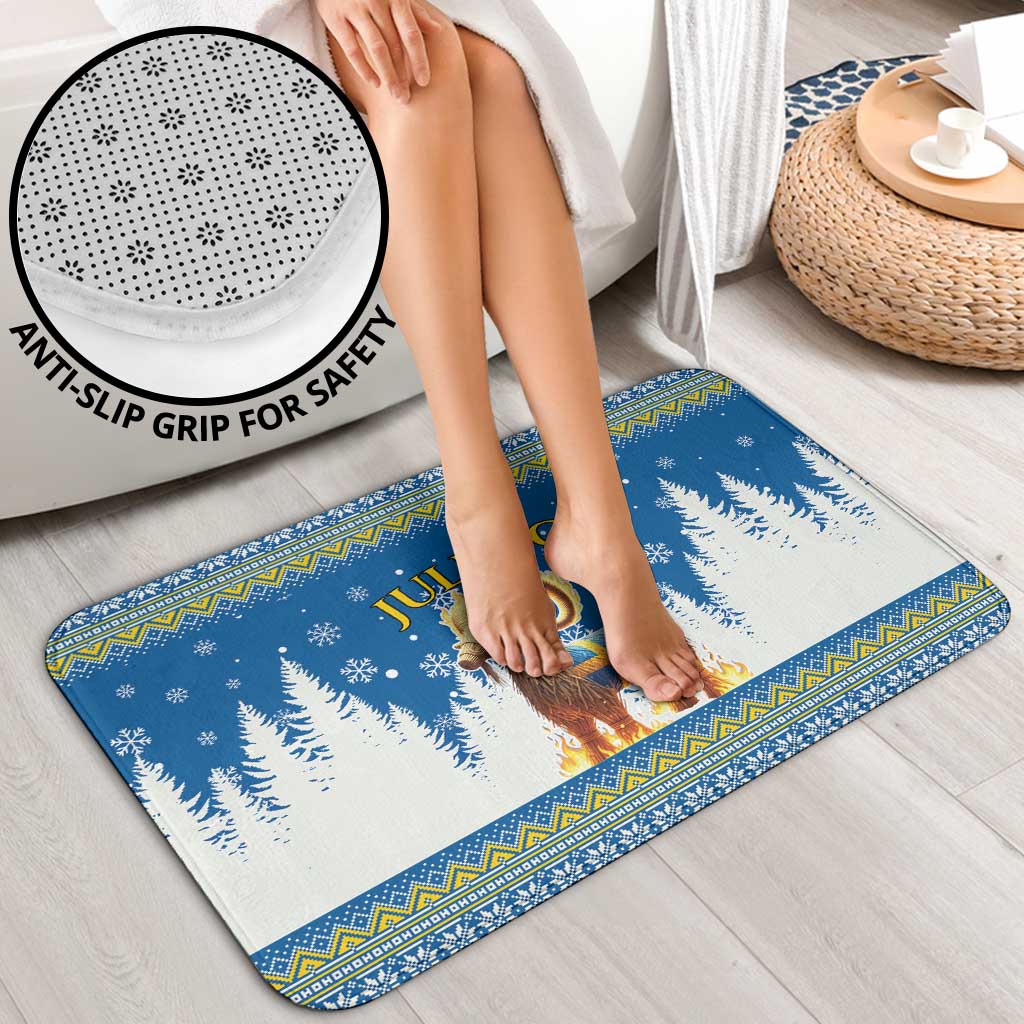 Sweden Christmas Bathroom Set Julbock  Yule Goat - Wonder Print Shop