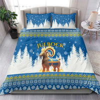 Sweden Christmas Bedding Set Julbock  Yule Goat - Wonder Print Shop
