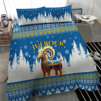 Sweden Christmas Bedding Set Julbock  Yule Goat - Wonder Print Shop