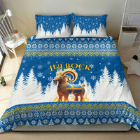 Sweden Christmas Bedding Set Julbock  Yule Goat - Wonder Print Shop