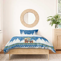 Sweden Christmas Bedding Set Julbock  Yule Goat - Wonder Print Shop