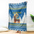 Sweden Christmas Blanket Julbock  Yule Goat - Wonder Print Shop