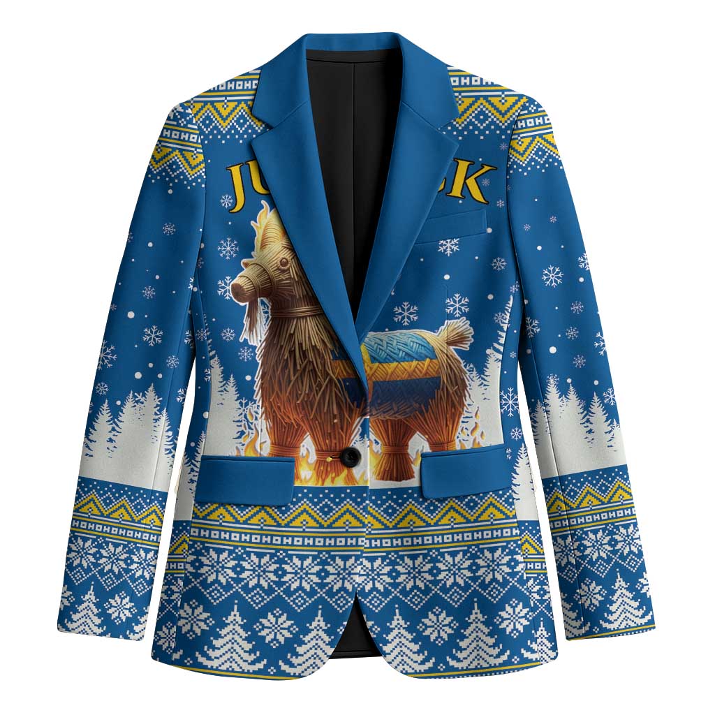 Sweden Christmas Blazer Julbock Yule Goat LT19