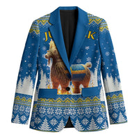 Sweden Christmas Blazer Julbock Yule Goat LT19