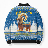 Sweden Christmas Bomber Puffer Jacket Julbock Yule Goat LT19