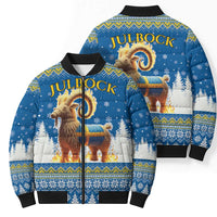 Sweden Christmas Bomber Puffer Jacket Julbock Yule Goat LT19