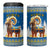 Sweden Christmas 4 in 1 Can Cooler Tumbler Julbock  Yule Goat - Wonder Print Shop