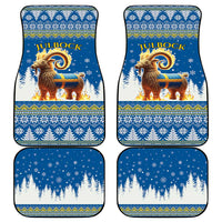 Sweden Christmas Car Mats Julbock  Yule Goat - Wonder Print Shop