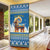 Sweden Christmas Door Cover Julbock  Yule Goat - Wonder Print Shop