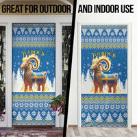 Sweden Christmas Door Cover Julbock  Yule Goat - Wonder Print Shop