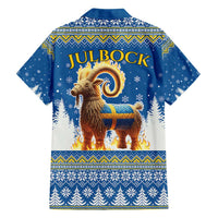 Sweden Christmas Family Matching Long Sleeve Bodycon Dress and Hawaiian Shirt Julbock Yule Goat LT19