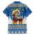 Sweden Christmas Family Matching Off The Shoulder Long Sleeve Dress and Hawaiian Shirt Julbock Yule Goat LT19