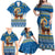 Sweden Christmas Family Matching Off Shoulder Maxi Dress and Hawaiian Shirt Julbock Yule Goat LT19
