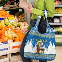 Sweden Christmas Grocery Bag Julbock  Yule Goat - Wonder Print Shop