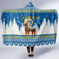 Sweden Christmas Hooded Blanket Julbock  Yule Goat - Wonder Print Shop