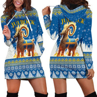 Sweden Christmas Hoodie Dress Julbock Yule Goat LT19