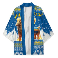 Sweden Christmas Kimono Julbock Yule Goat LT19