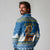 Sweden Christmas Long Sleeve Polo Shirt Julbock Yule Goat LT19