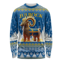 Sweden Christmas Long Sleeve Shirt Julbock Yule Goat LT19