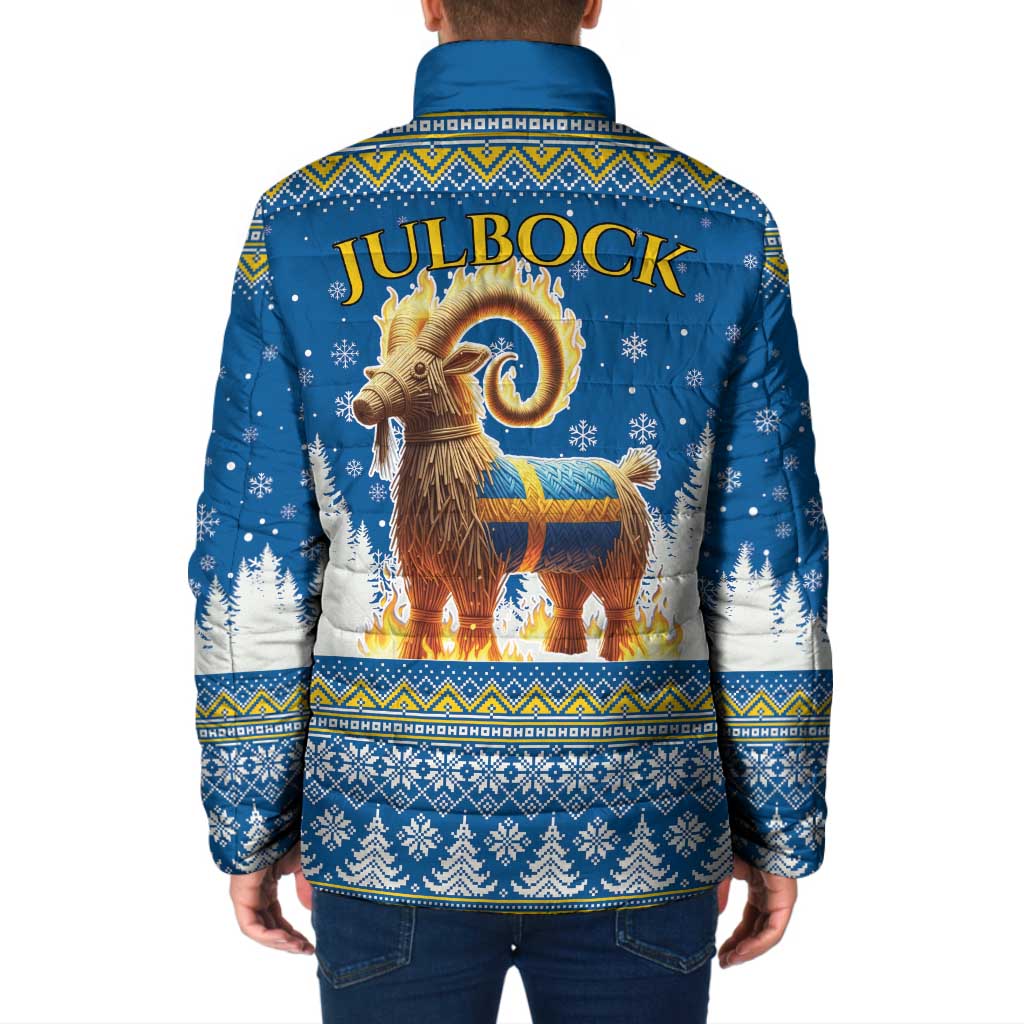 Sweden Christmas Padded Jacket Julbock Yule Goat LT19