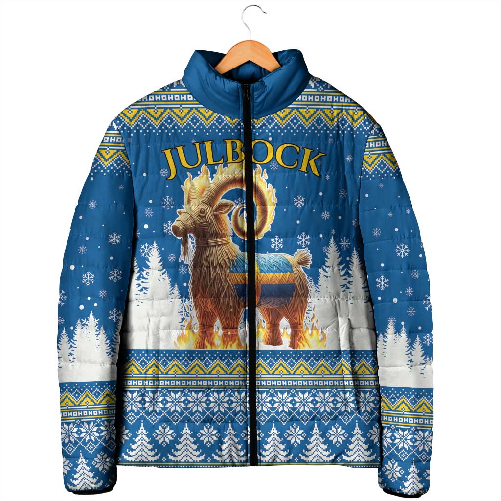 Sweden Christmas Padded Jacket Julbock Yule Goat LT19