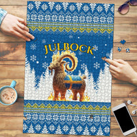 Sweden Christmas Puzzle Julbock  Yule Goat - Wonder Print Shop