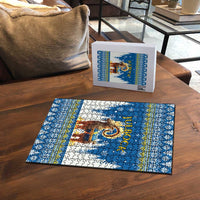 Sweden Christmas Puzzle Julbock  Yule Goat - Wonder Print Shop