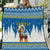 Sweden Christmas Quilt Julbock  Yule Goat - Wonder Print Shop