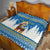 Sweden Christmas Quilt Julbock  Yule Goat - Wonder Print Shop