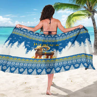 Sweden Christmas Sarong Julbock  Yule Goat - Wonder Print Shop