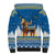 Sweden Christmas Sherpa Hoodie Julbock Yule Goat LT19