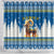 Sweden Christmas Shower Curtain Julbock  Yule Goat - Wonder Print Shop