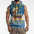 Sweden Christmas Sleeveless Hoodie Julbock Yule Goat LT19