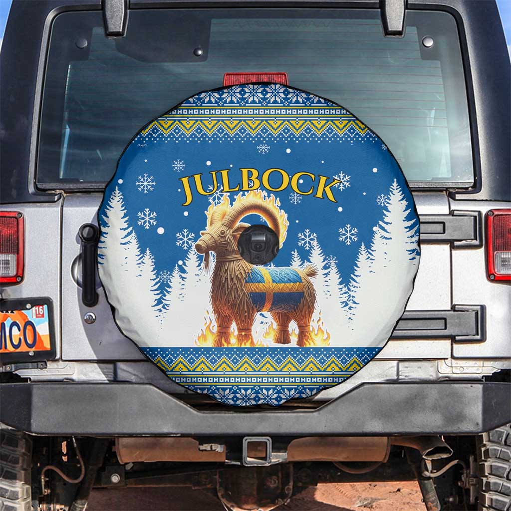 Sweden Christmas Spare Tire Cover Julbock  Yule Goat - Wonder Print Shop