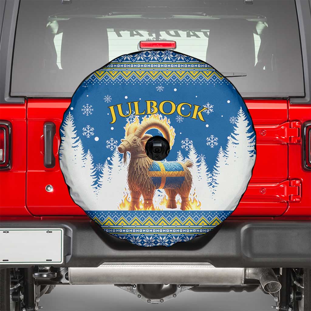 Sweden Christmas Spare Tire Cover Julbock  Yule Goat - Wonder Print Shop