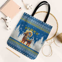 Sweden Christmas Tote Bag Julbock  Yule Goat - Wonder Print Shop