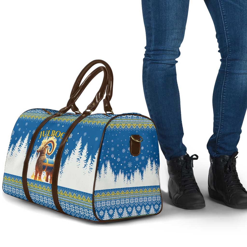 Sweden Christmas Travel Bag Julbock  Yule Goat - Wonder Print Shop