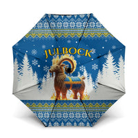 Sweden Christmas Umbrella Julbock  Yule Goat - Wonder Print Shop