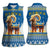 Sweden Christmas Women Sleeveless Polo Shirt Julbock Yule Goat LT19