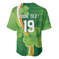Ireland Rugby Custom Baseball Jersey Irish Shamrock Champions