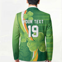 Ireland Rugby Custom Blazer Irish Shamrock Champions