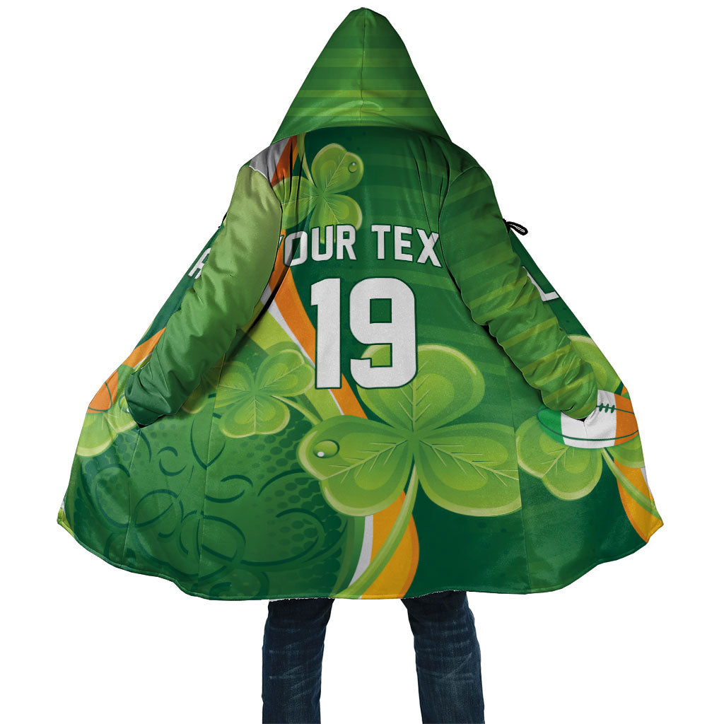 Ireland Rugby Custom Cloak Irish Shamrock Champions